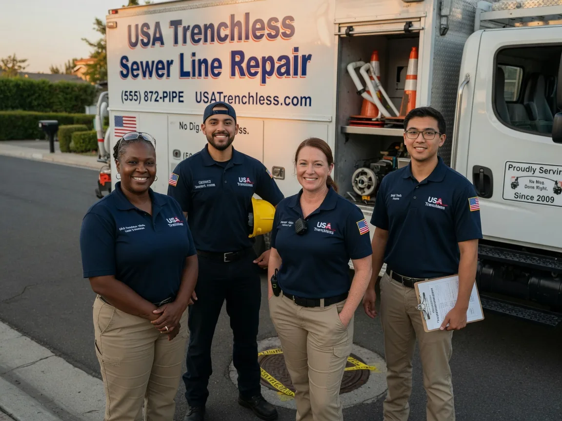 Sewer Line Repair company in West Brooklyn, IL